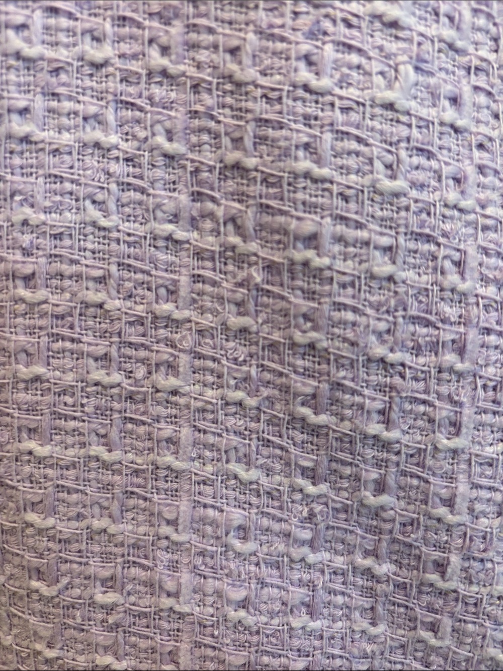 NWT ZARA Lilac Tweed Pencil Skirt with Decorative Crystal Buttons - Picture 3 of 8